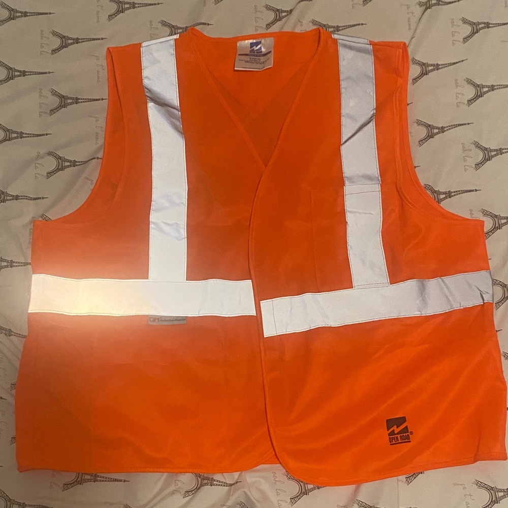Open Road Orange Safety Vest